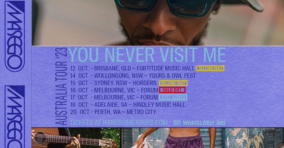 MASEGO | BRISBANE | FORTITUDE MUSIC HALL