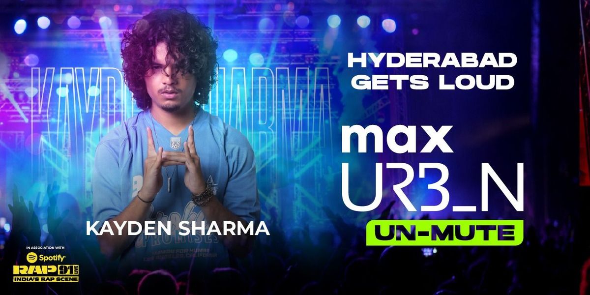 Max Urbn Unmute ft Kayden Sharma Live in Concert