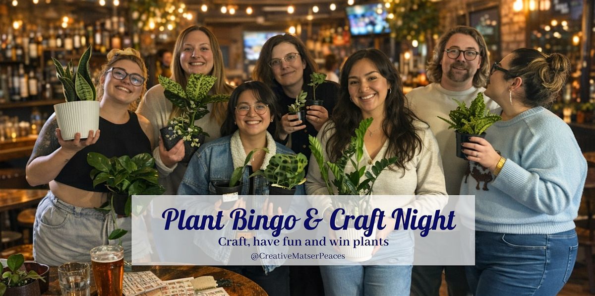 Plant Stake Craft & Plant Bingo at the Mixer in San Diego