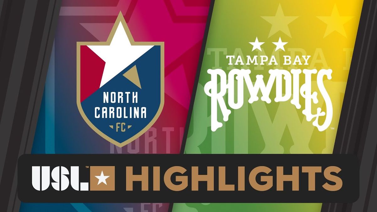 North Carolina FC at Tampa Bay Rowdies at Al Lang Stadium