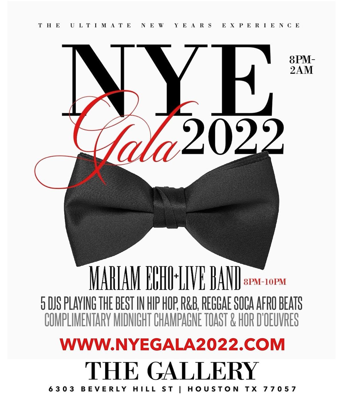 Karya Karya Charity Christmas Gala 14 Dec 2022 Houston New Years Eve Gala 2022 (Houston, Tx) | The Gallery, Houston, Tx | December  31 To January 1