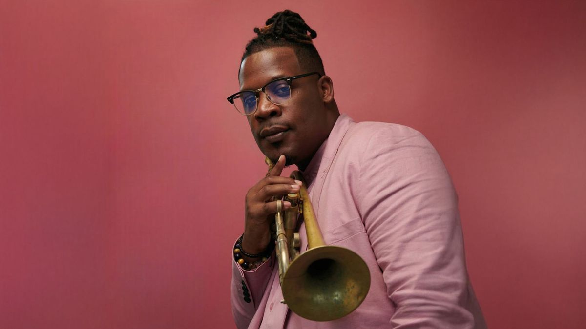 Keyon Harrold at New Orleans Jazz Market