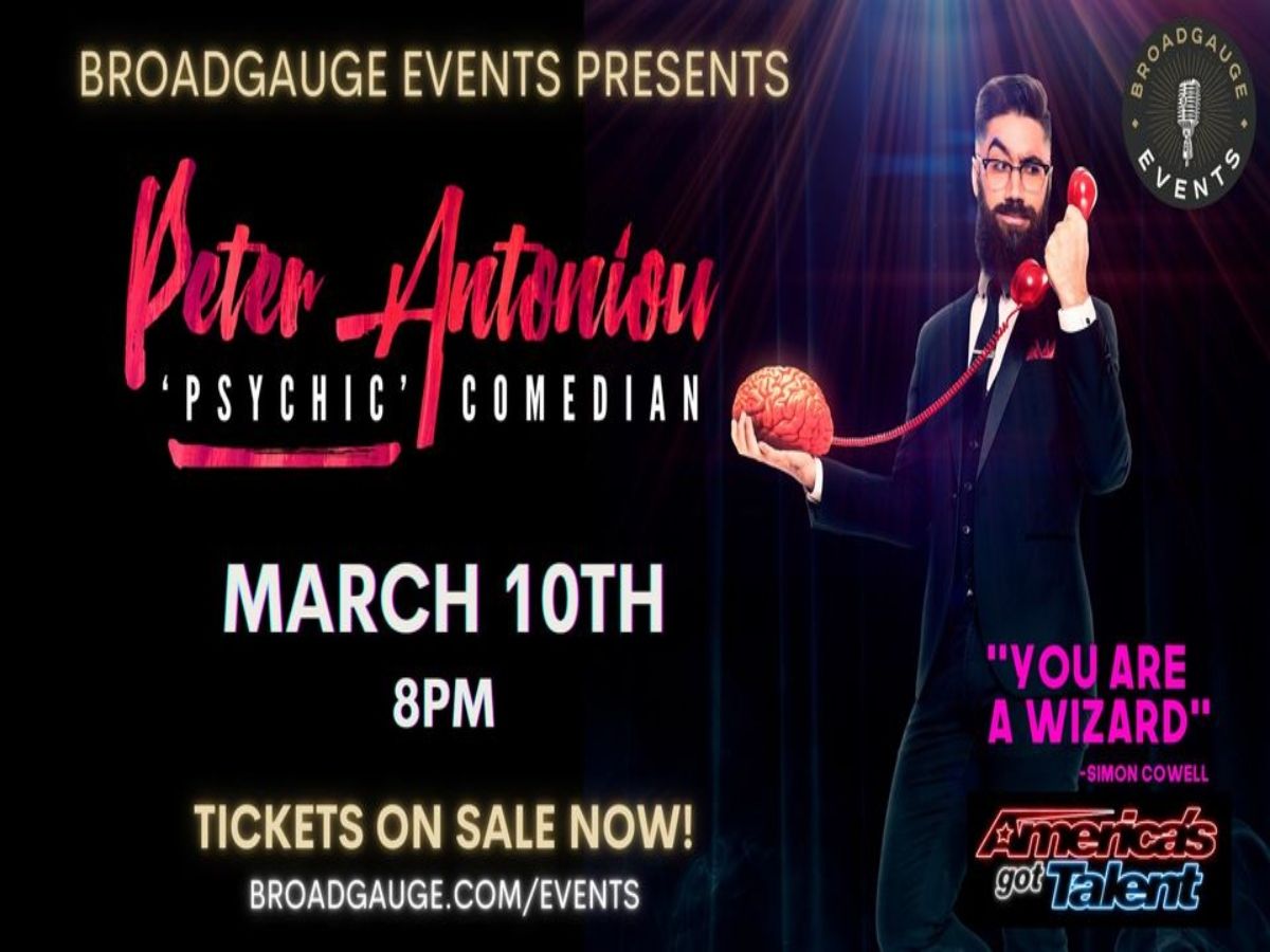 Peter Antoniou at Moxi Theater