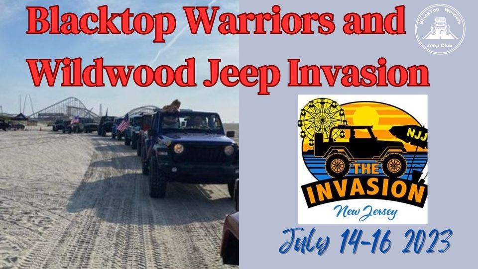 Wildwood Jeep Invasion with The Blacktop Warriors Jeep Club Wildwoods