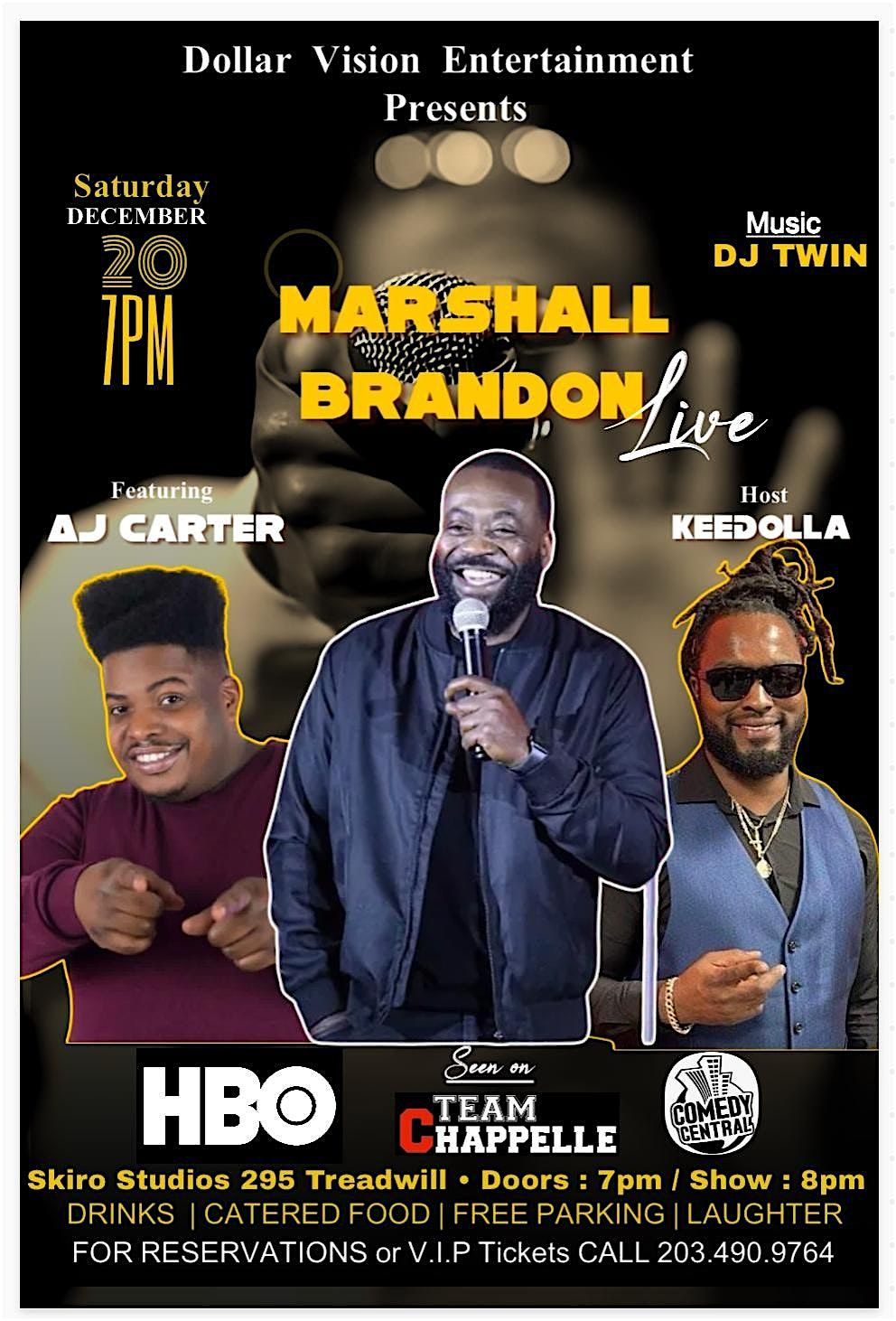 Dollar Vision Presents Marshall Brandon live @ Skiro Studios