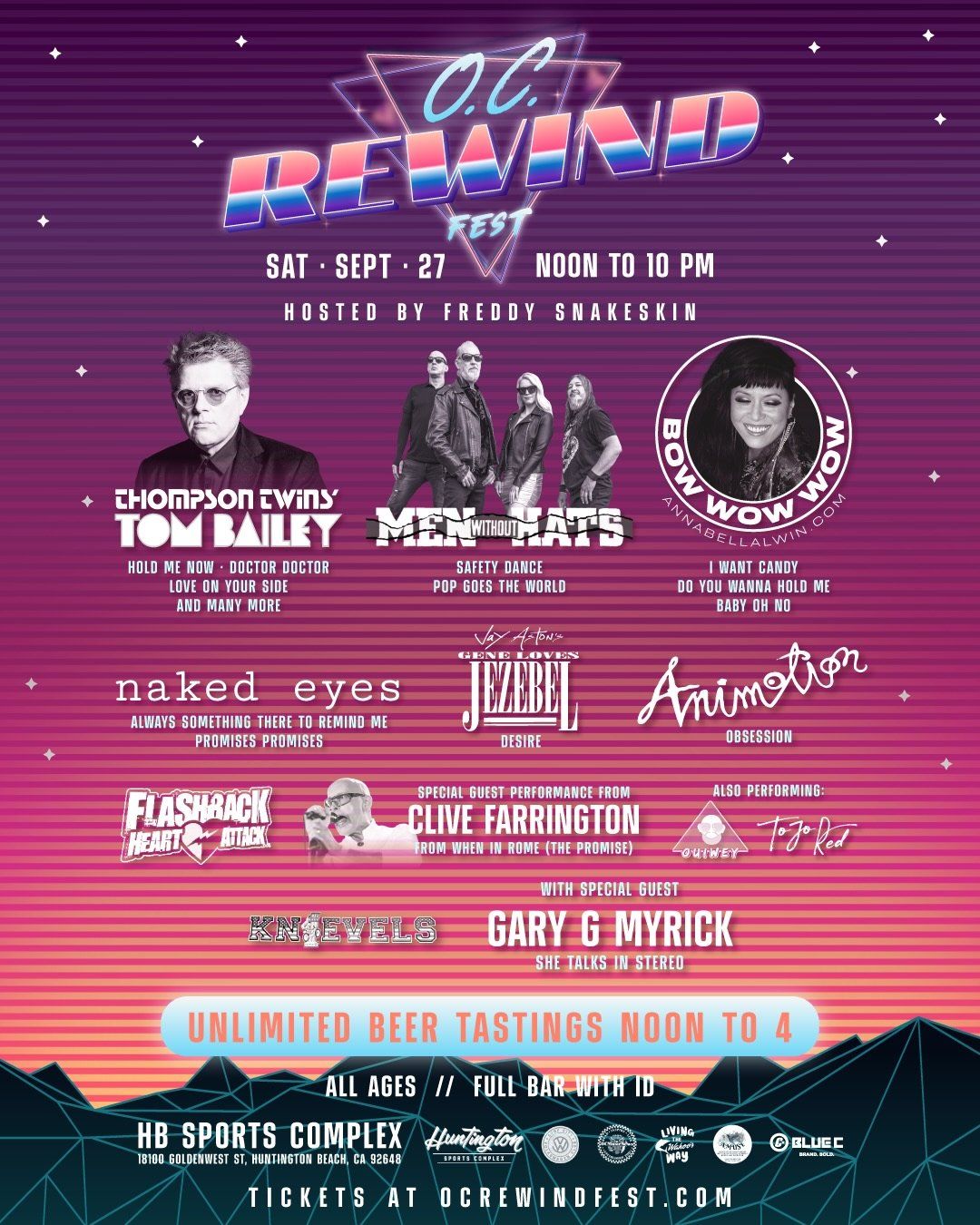 Men Without Hats at Great Canadian Casino Vancouver