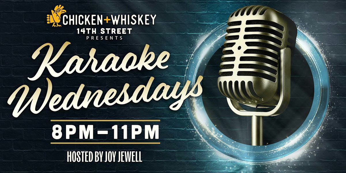 Karaoke Wednesday in Santa's Whi-ski Lodge at Chicken+Whiskey 14th st