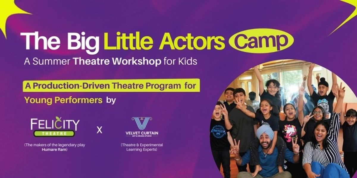 Big Little Actors Camp