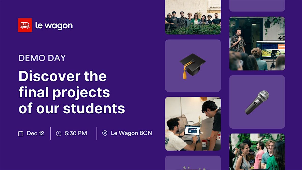 Barcelona Demo Day | Tech & AI Projects
