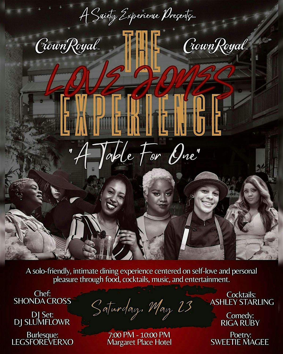 The Love Jones Experience: A Table For One