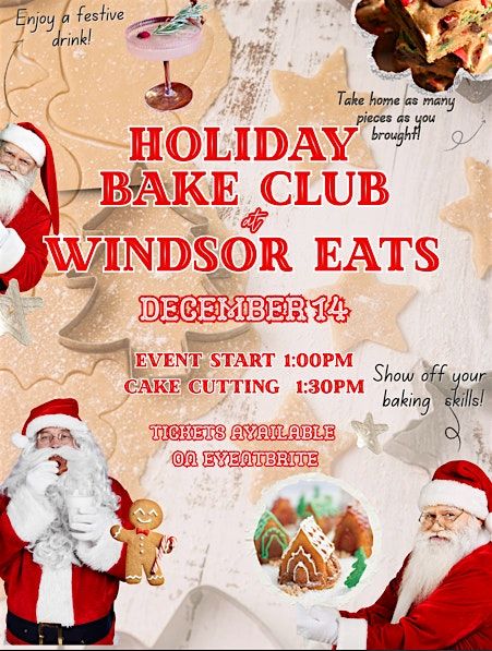 Ho Ho Holiday Bake Club at Windsor Eats Food Hall