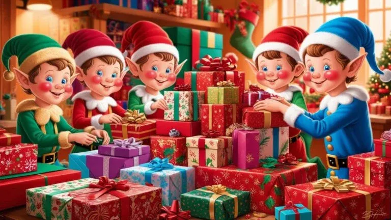 Wrap Christmas Gifts for Elf Loiuse 10 Volunteers Needed