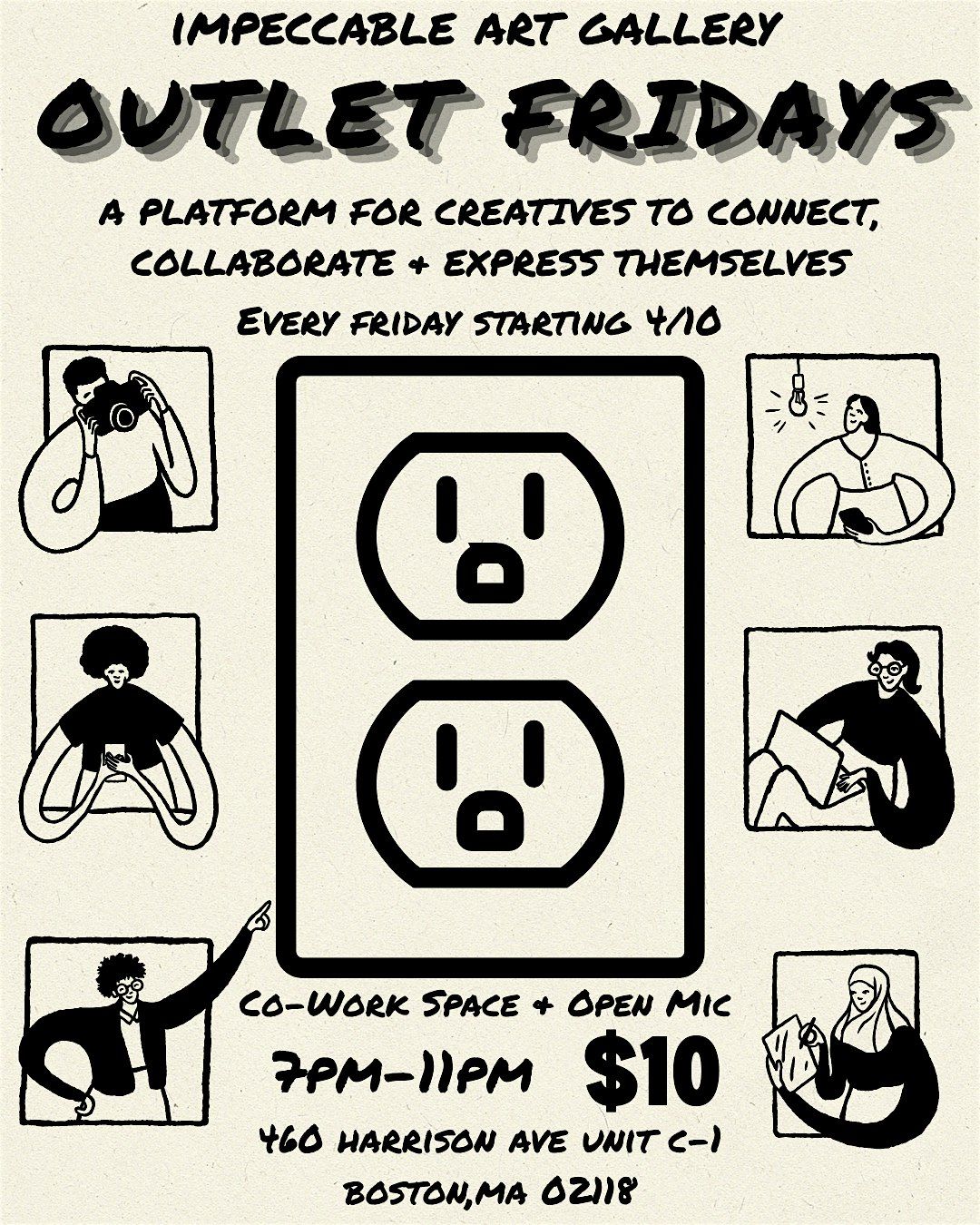 OUTLET FRIDAYS @ Impeccable Art Gallery
