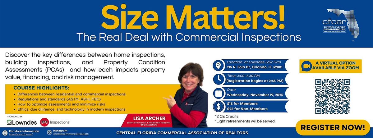 The Real Deal with Commercial Inspections