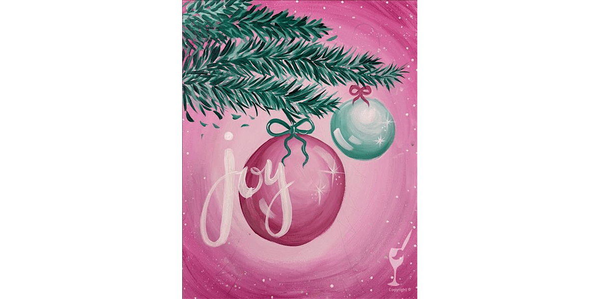 Pink Christmas - Paint and Sip in San Antonio | Classpop!\u2122