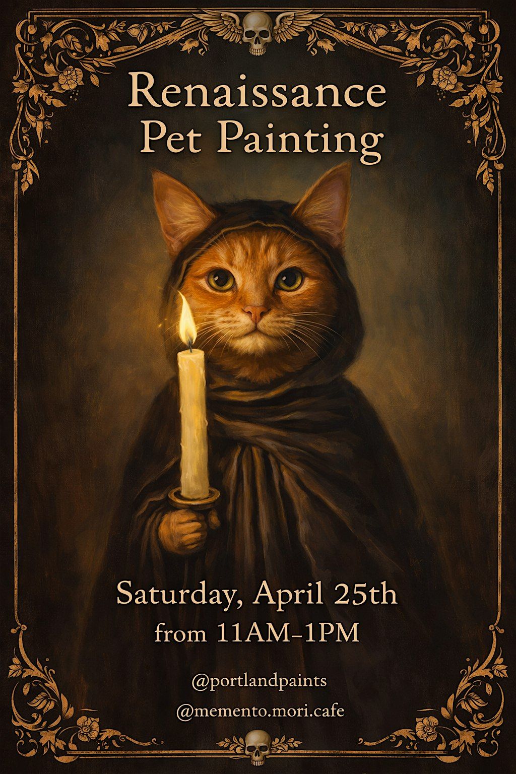 Paint Your Pet - Memento Mori Cafe