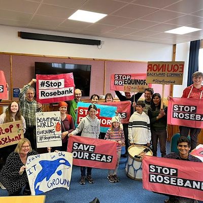 Stop Rosebank Shetland