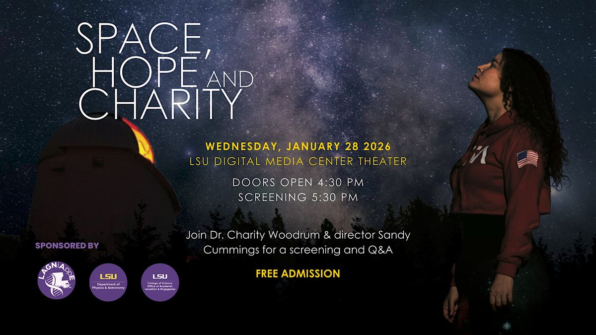 Screening Documentary: SPACE, HOPE & CHARITY