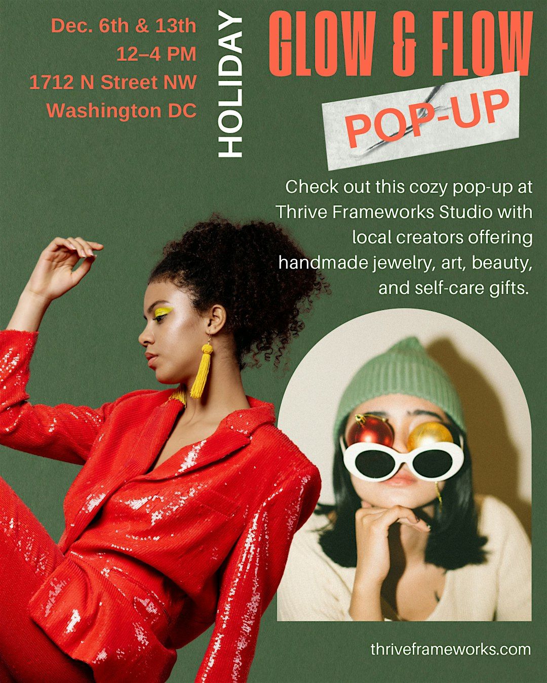 Holiday Glow & Flow Pop-up