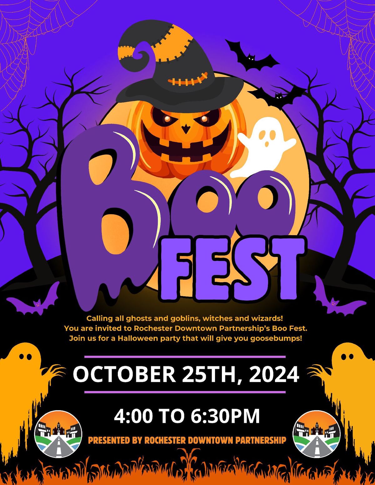 BooFest 2024 Rochester Downtown Historic District October 25, 2024