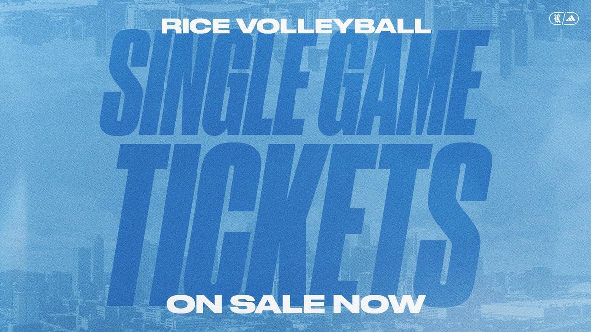 Parking Texas Longhorns at Rice Owls Womens Volleyball