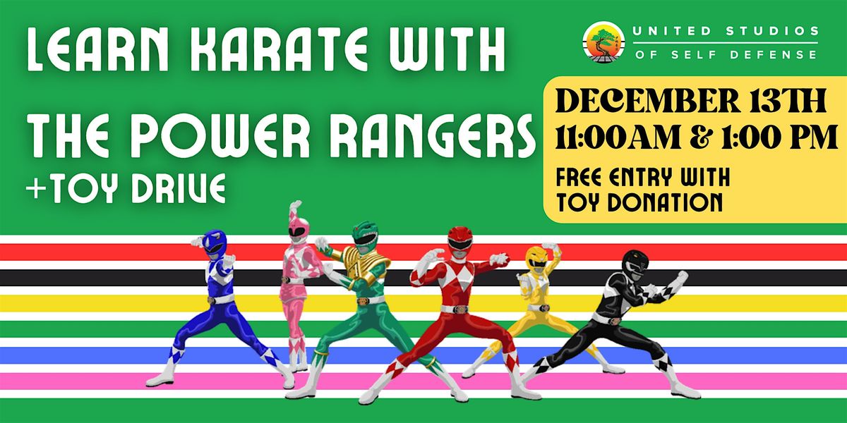 Learn Karate With The Power Rangers