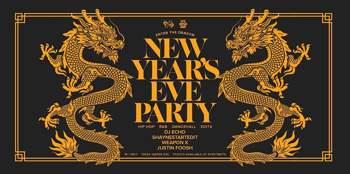 Enter The Dragon New Years Eve Party