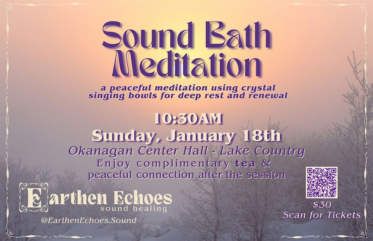 Morning Sound Bath Meditation