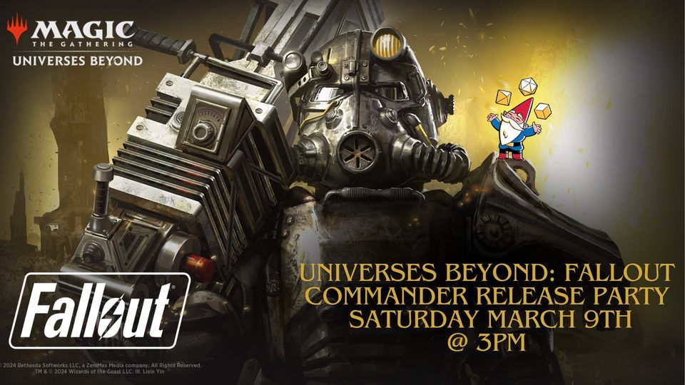 Universes Beyond: Fallout Commander Party Release Party