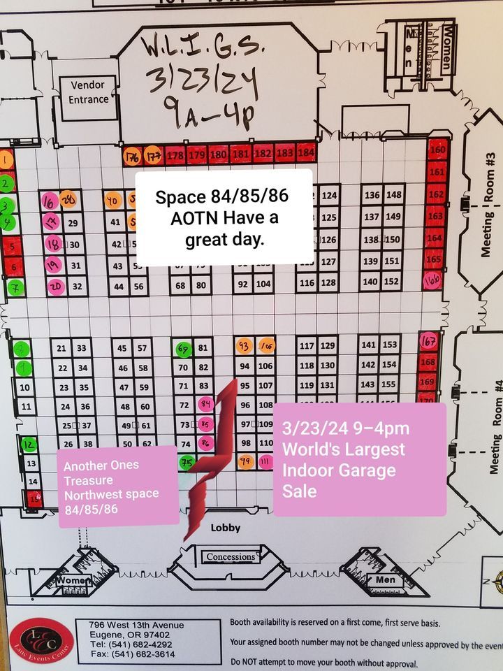 WORLD'S LARGEST INDOOR GARAGE SALE
