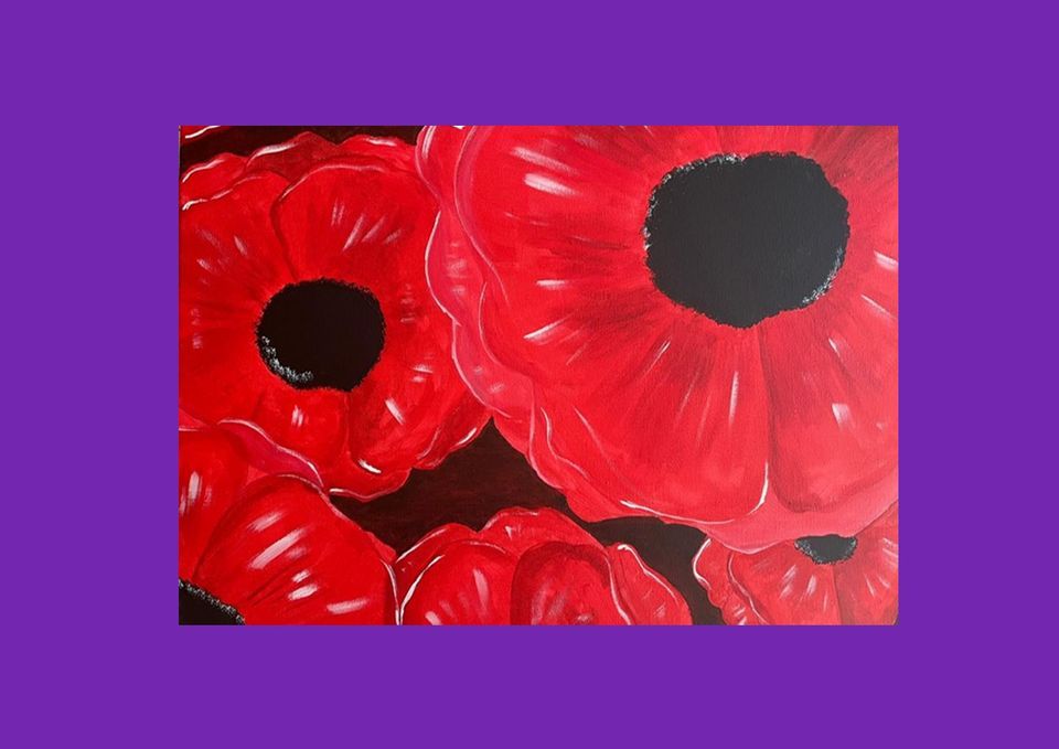 Popping Poppies Paint Party @ Colchester