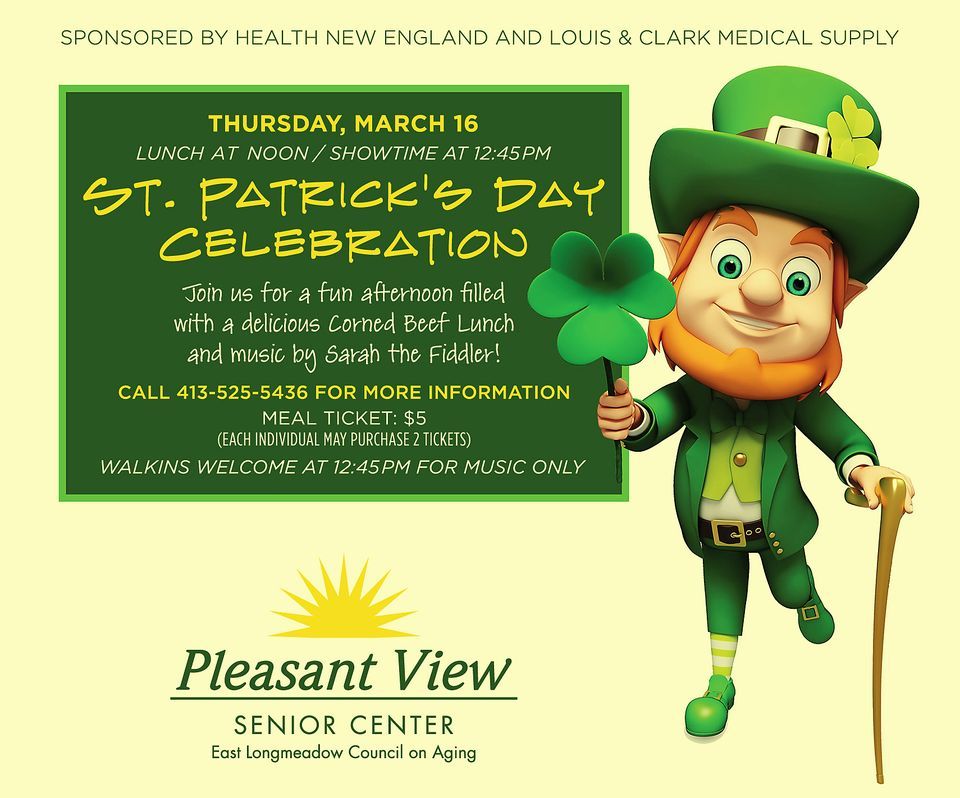 ST. PATRICKS DAY CELEBRATION with Sarah the Fiddler Pleasant View