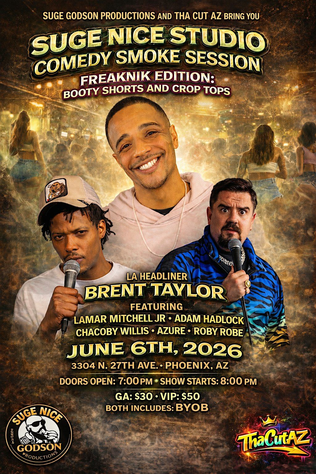 Suge Nice Underground Comedy Studio Smoke Session #1 Summer Nights