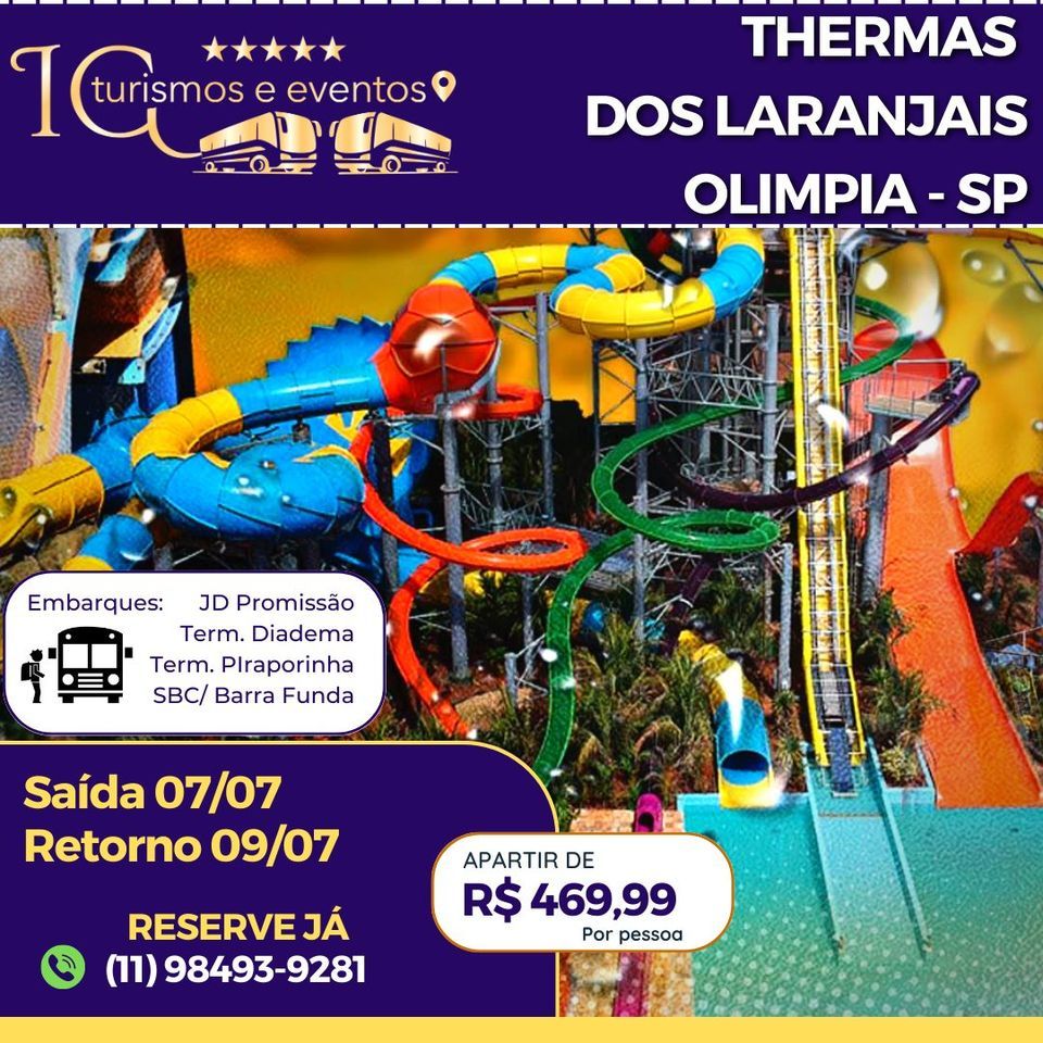 THERMAS DOS LARANJAIS - OLIMPIA