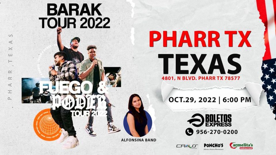 BARAK TOUR FUEGO & PODER 2022