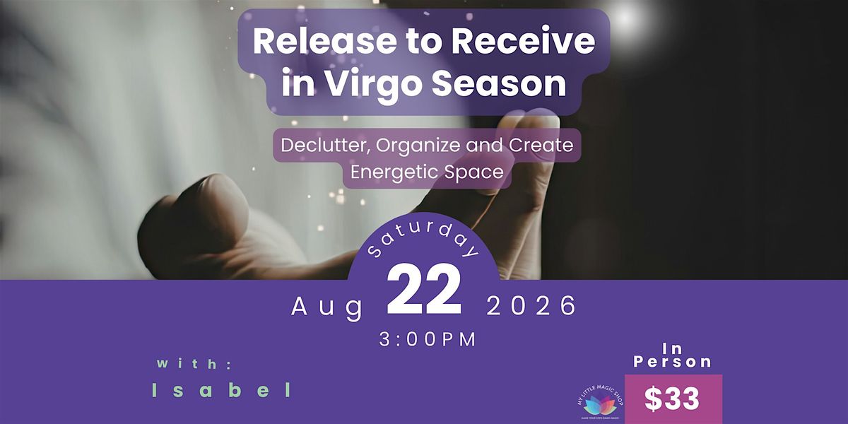 Release to Receive in Virgo Season