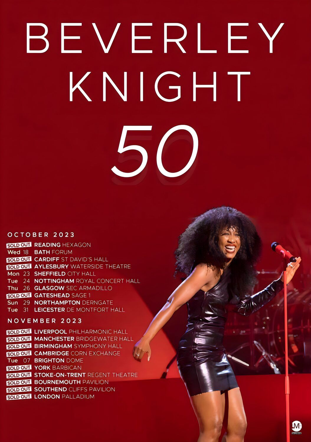 Beverley Knight at Aberdeen Music Hall