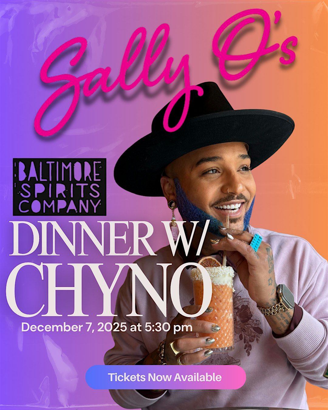 Dinner w\/ Chyno ! feat. Baltimore Spirits Co.