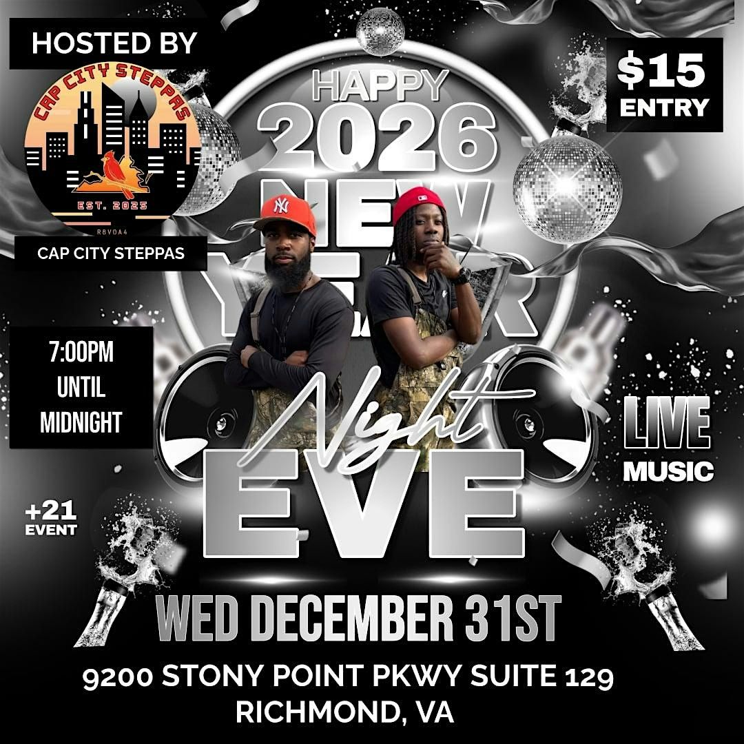NEW YEARS EVE PARTY FOR DA STEPPAS
