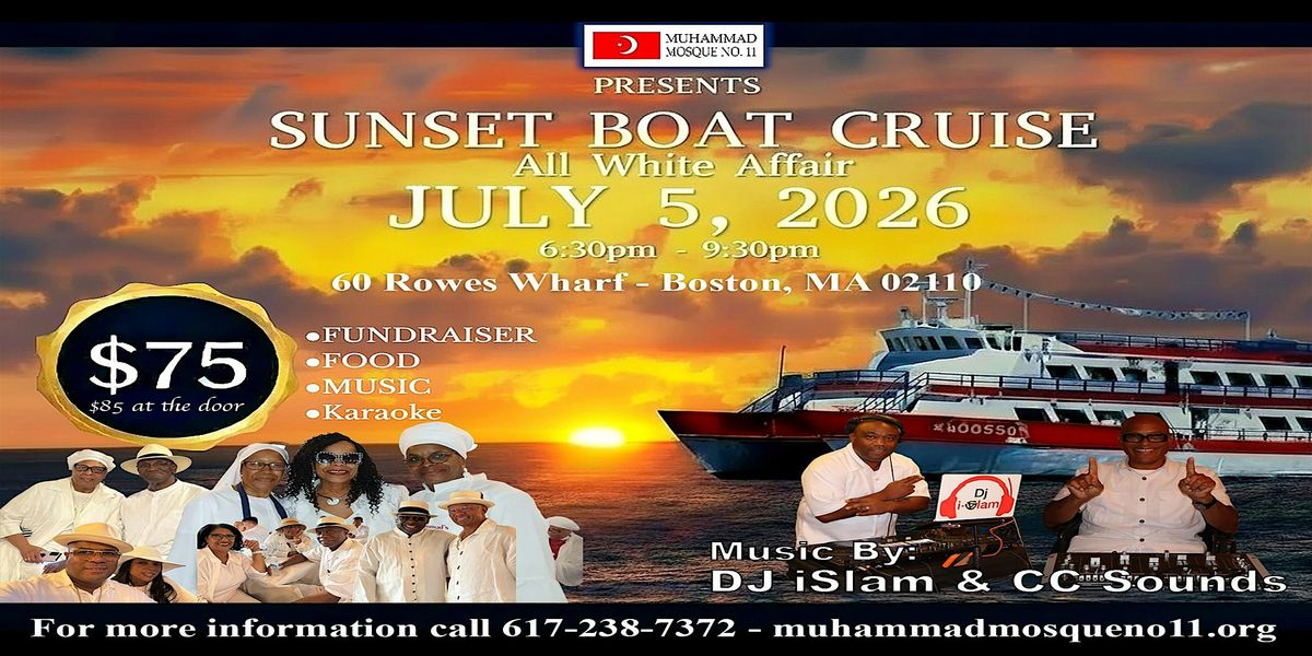 Sunset Boat Cruise 2026