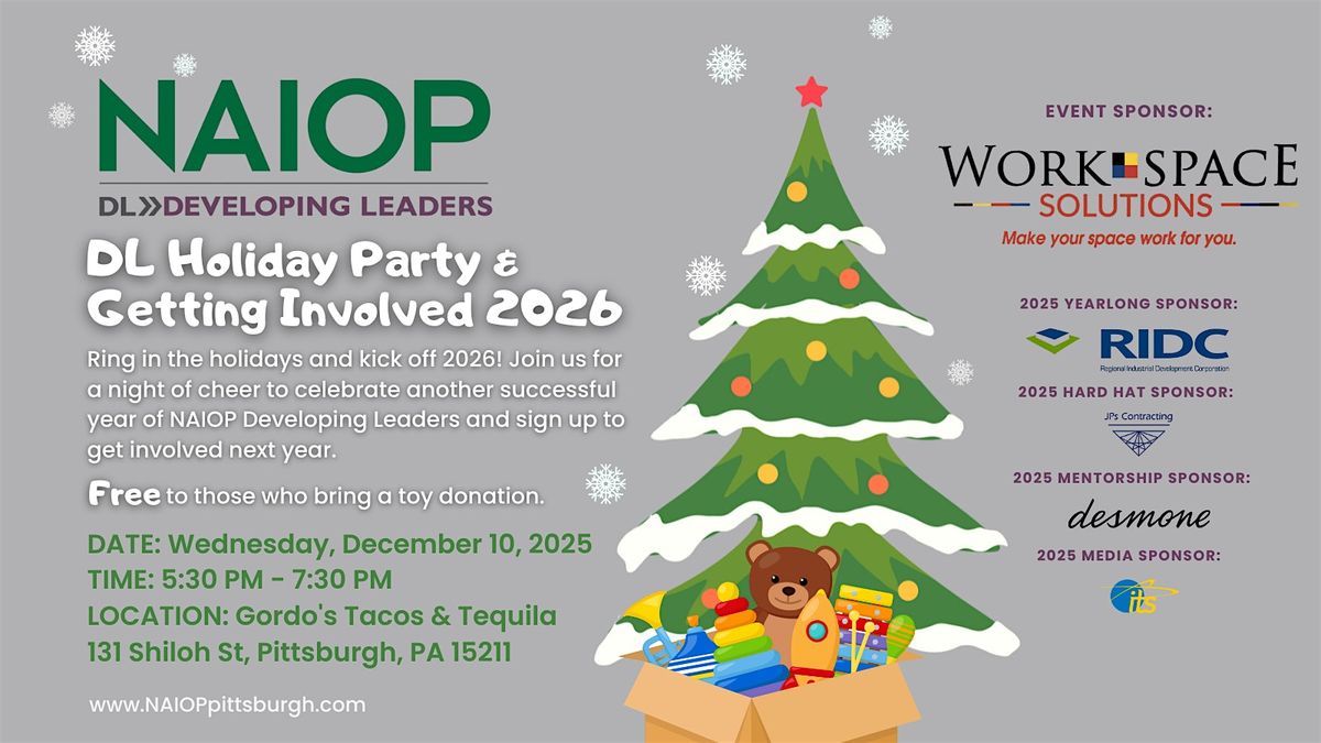 2025 NAIOP Pittsburgh Developing Leaders Holiday Party
