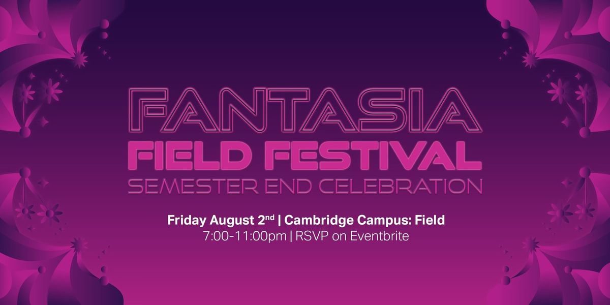 Fantasia Field Festival Conestoga College Cambridge Campus August 2