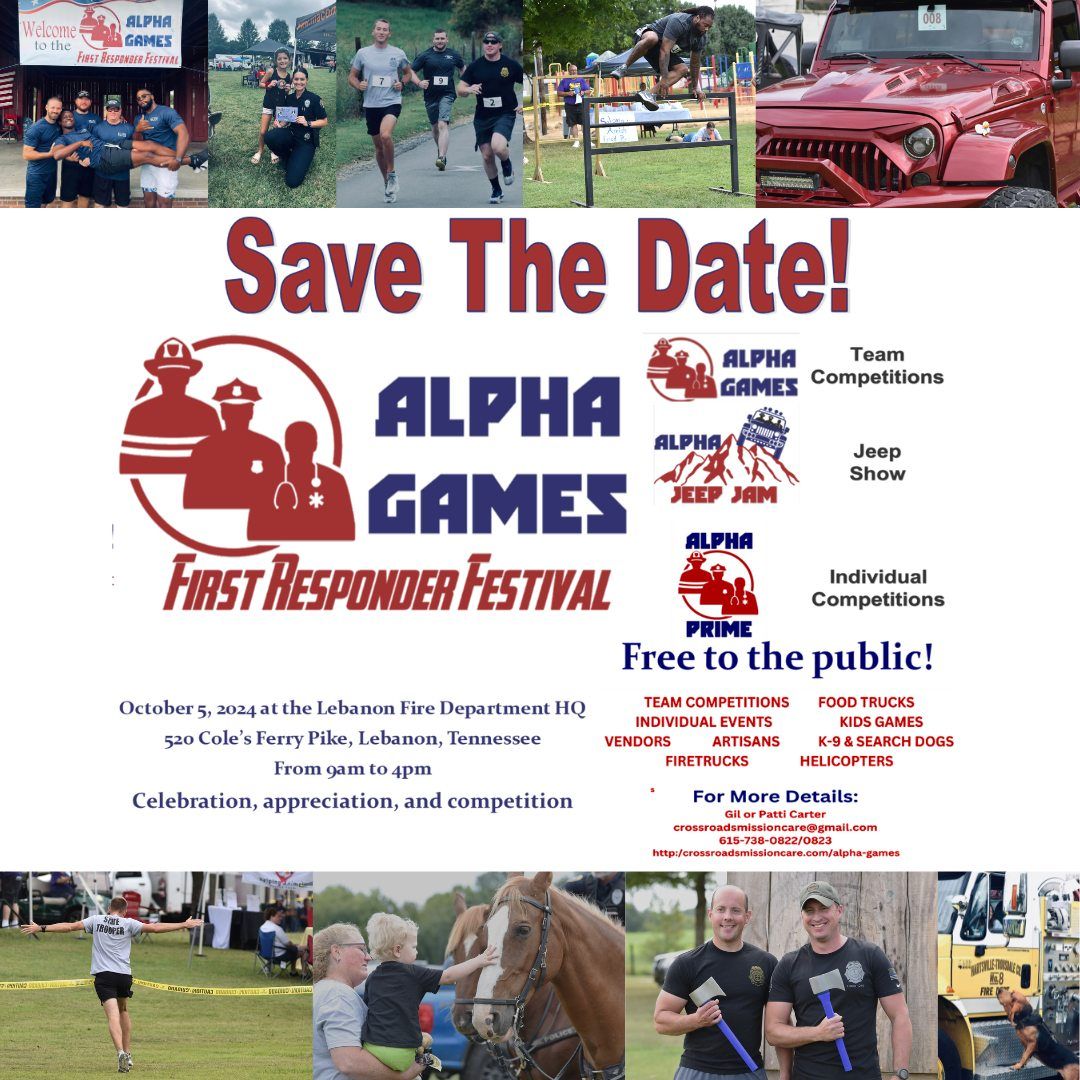 Alpha Games First Responder Festival 2024 520 Coles Ferry Pike