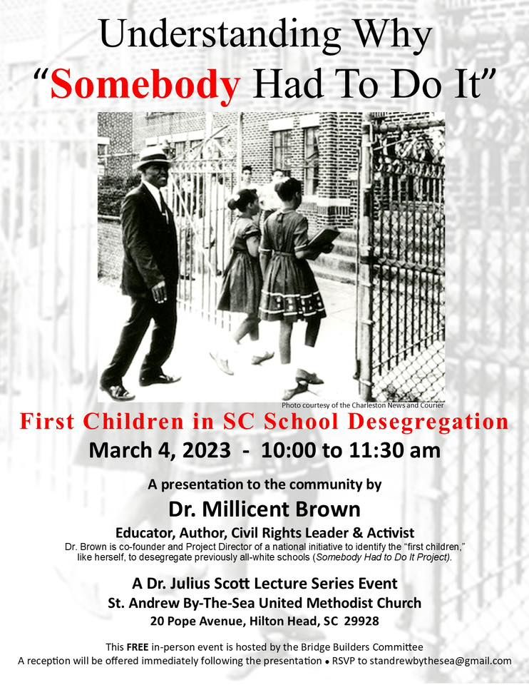 First Children in SC School Desegregation Presentation Saint Andrew