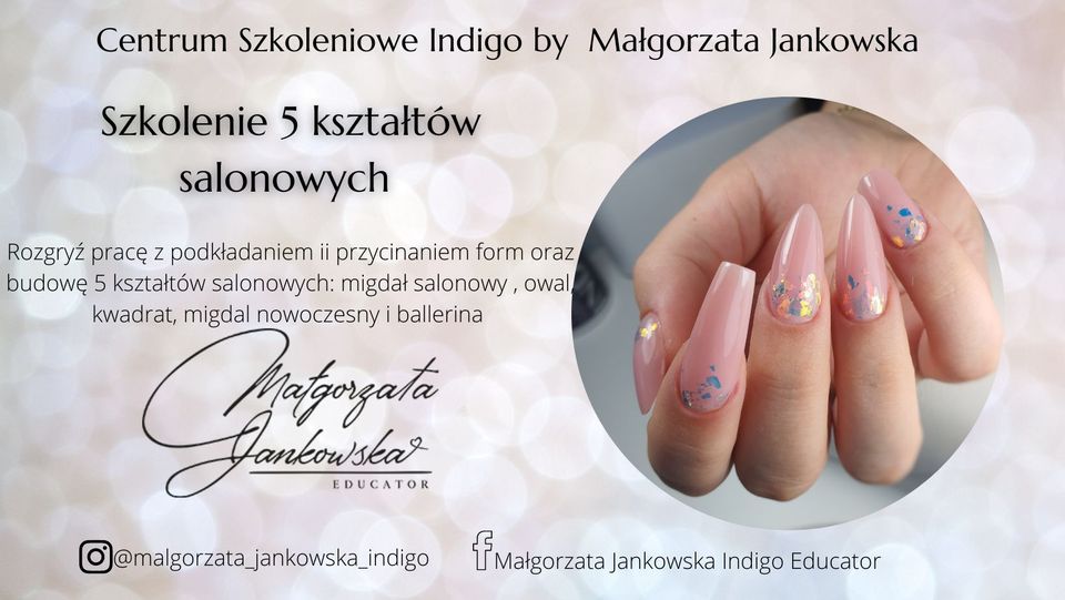 Szkolenie 5 kszta\u0142t\u00f3w salonowych + forma bez tajemnic