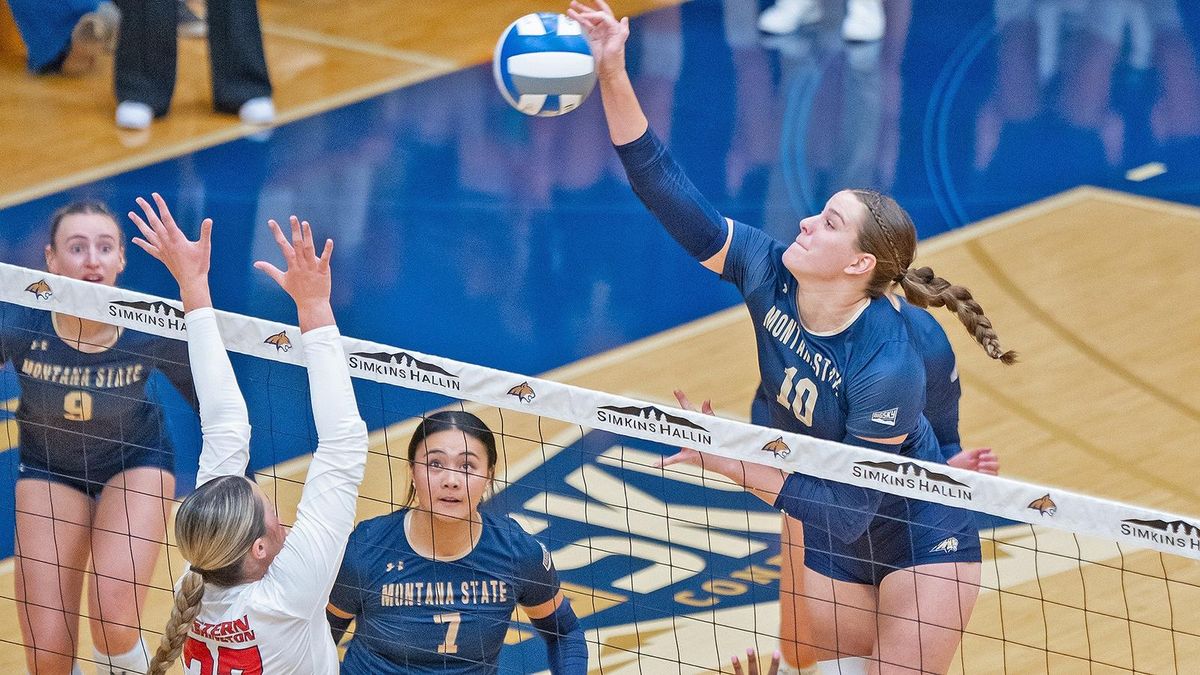 Parking Eastern Washington Eagles at Montana State Bobcats Womens Volleyball
