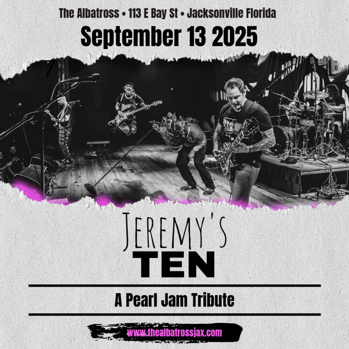 Jeremy's Ten - Pearl Jam Tribute