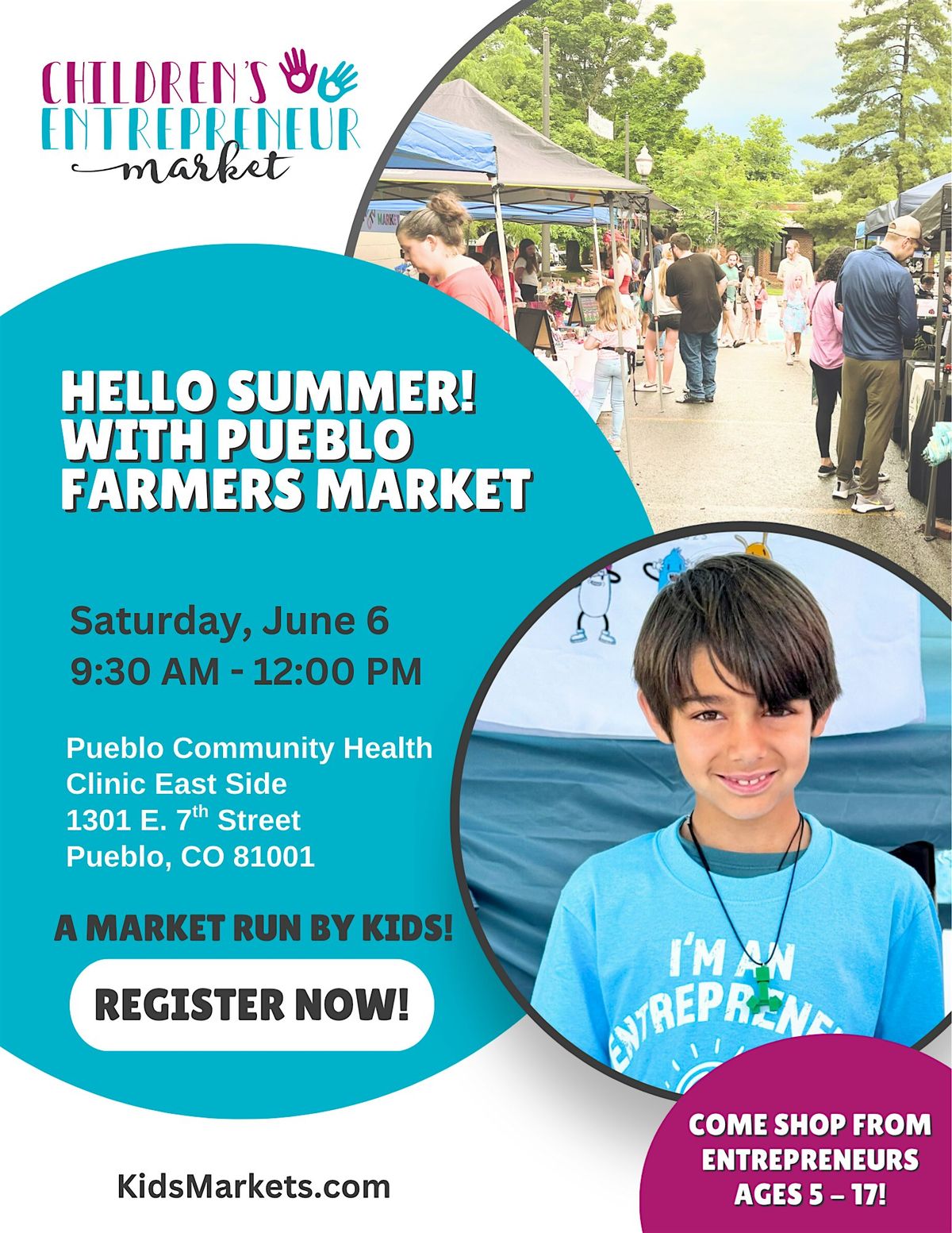 Kids Markets at Pueblo Farmers Market