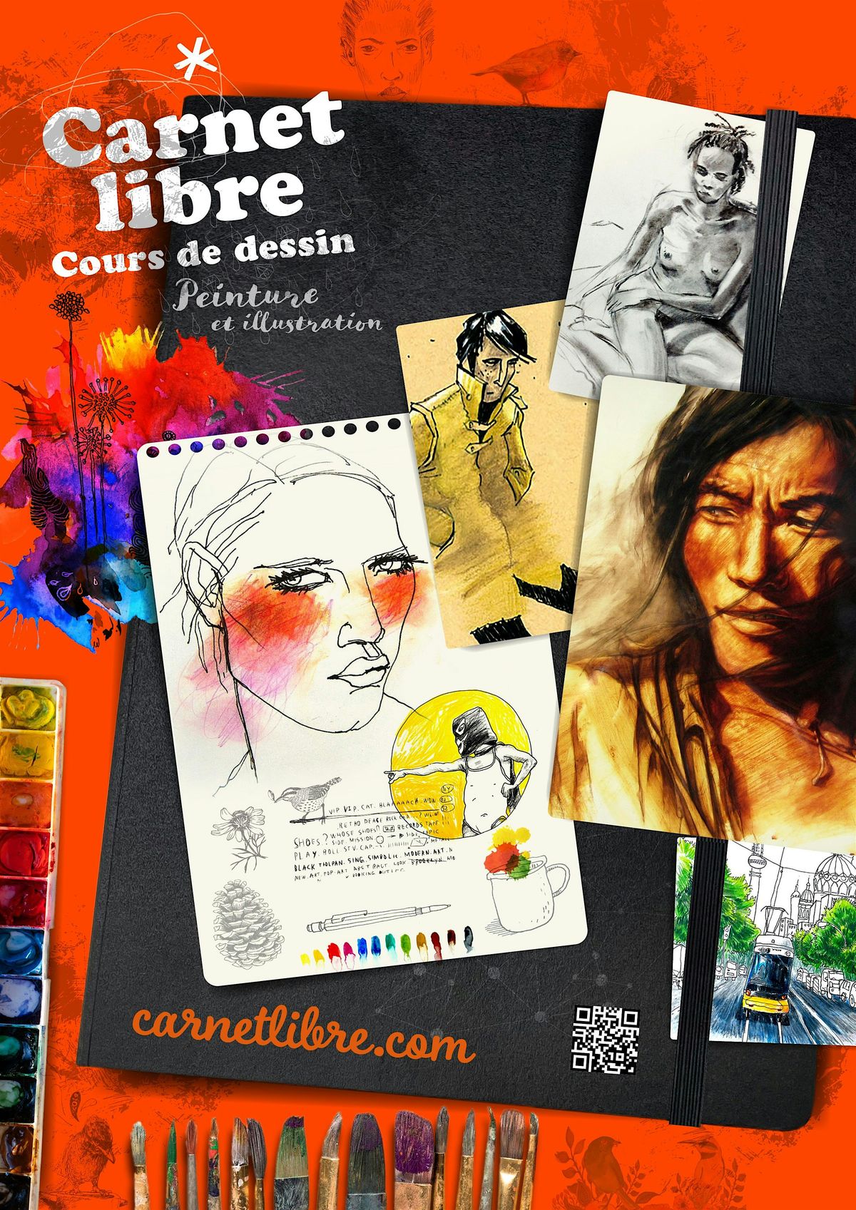 Dessin cr\u00e9atif et m\u00e9thodes alternatives les MERCREDIS 19h-21h avec Denis