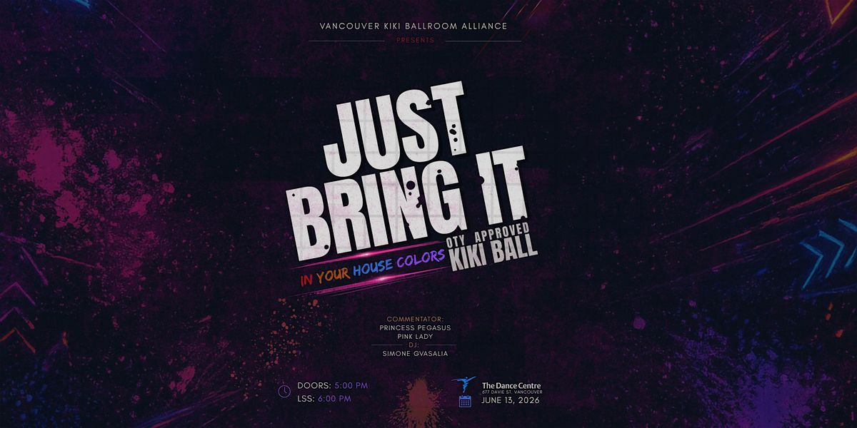 JUST BRING IT in your house colours Kiki Ball